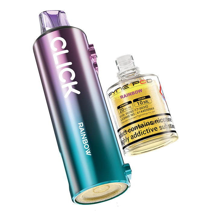 Pyne Pod Click Battery and Refill Pod Rainbow Flavour