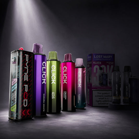 Heavy Vaper's Guide: Pyne Pod Click 50K vs Lost Mary Nera 30K vs the 30K Crowd