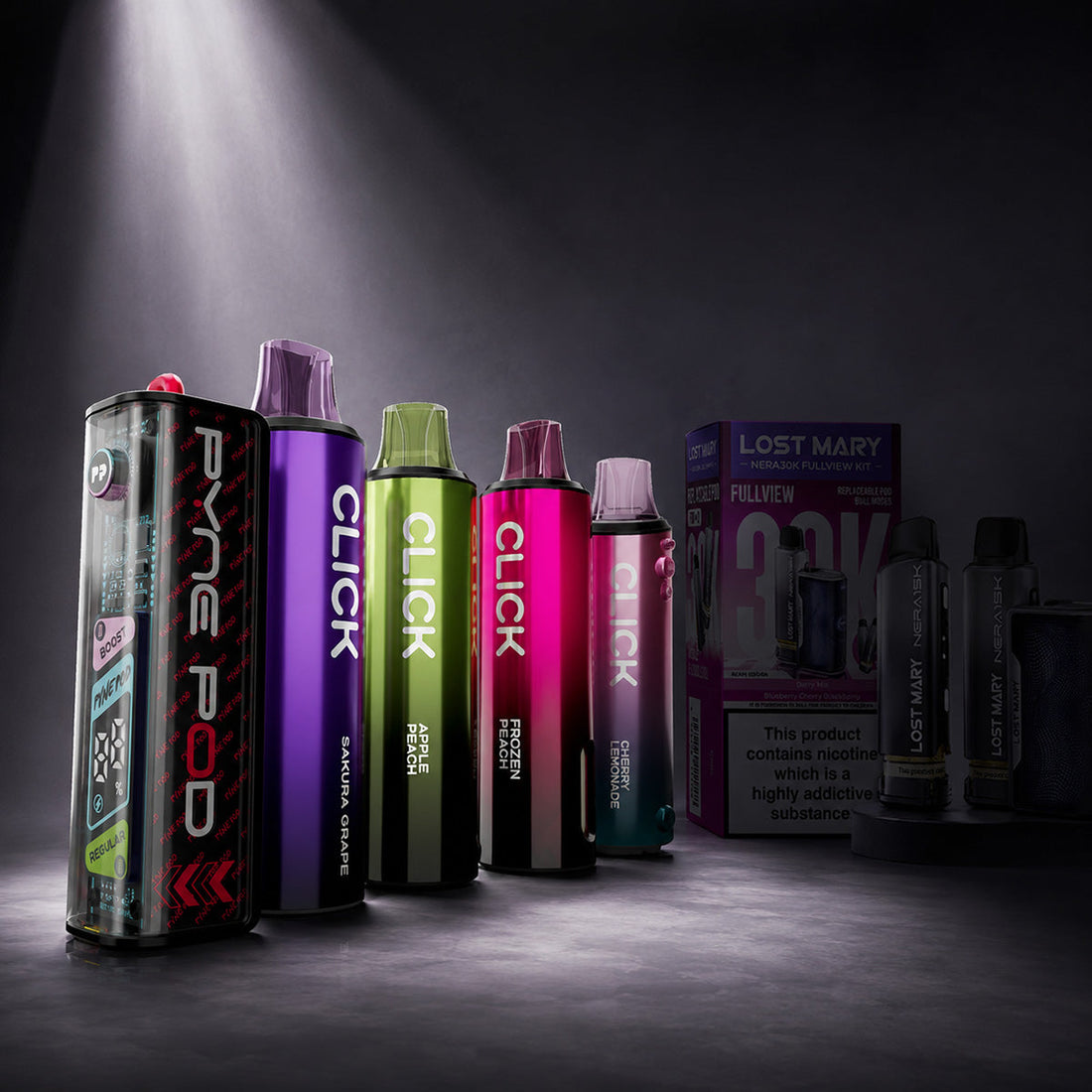 Heavy Vaper's Guide: Pyne Pod Click 50K vs Lost Mary Nera 30K vs the 30K Crowd