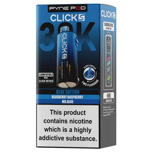 Pyne Pod Click S 30K Blue Edition Refill Pods
