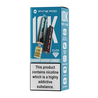 Pyne Pod Click 10K Blueberry Raspberry Lemonade Starter Kit