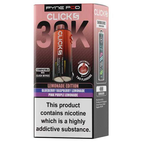 Pyne Pod Click S 30K Lemonade Edition Refill Pods