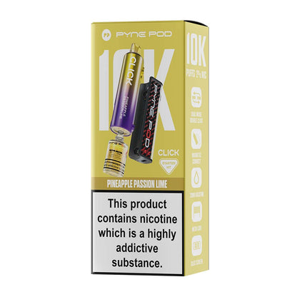 Pyne Pod Click 10K Pineapple Passion Lime Starter Kit