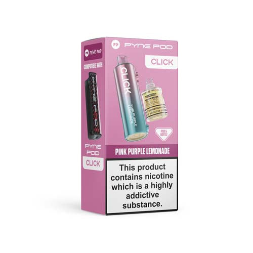 Pyne Pod Click Pink Purple Lemonade Refill Box