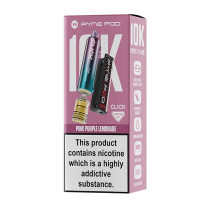 Pyne Pod Click 10K Pink Purple Lemonade Starter Kit