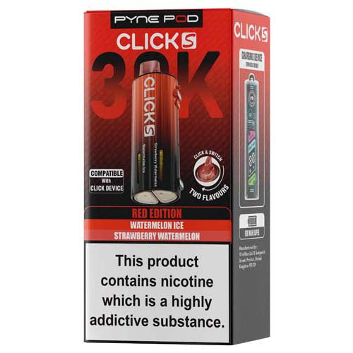 Pyne Pod Click S 30K Red Edition Refill Pods