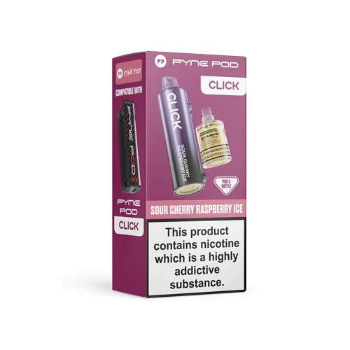 Pyne Pod Click Sour Cherry Raspberry Ice Refill Box