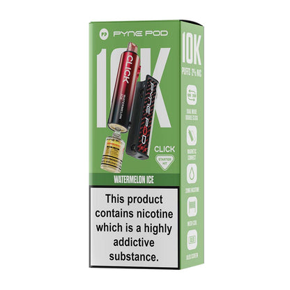 Pyne Pod Click 10K Watermelon Ice Starter Kit