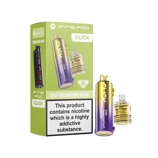 Pyne Pod Click Kiwi Passionfruit Guava Refill Pod Box