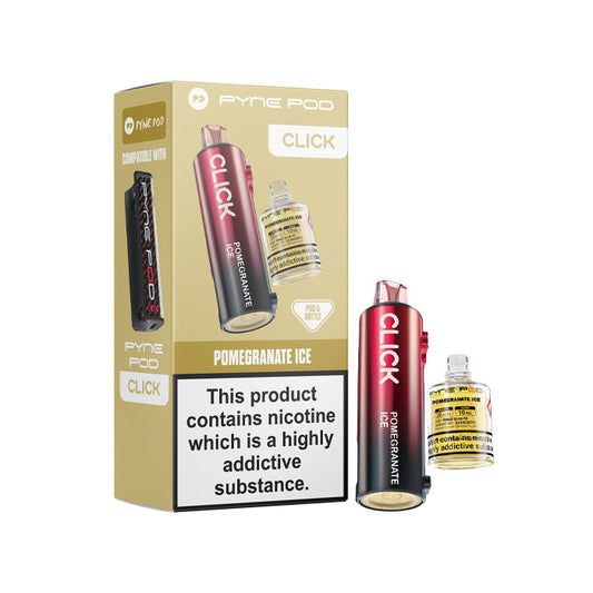 Pyne Pod Click Pomegranate Ice Refill Pod Box