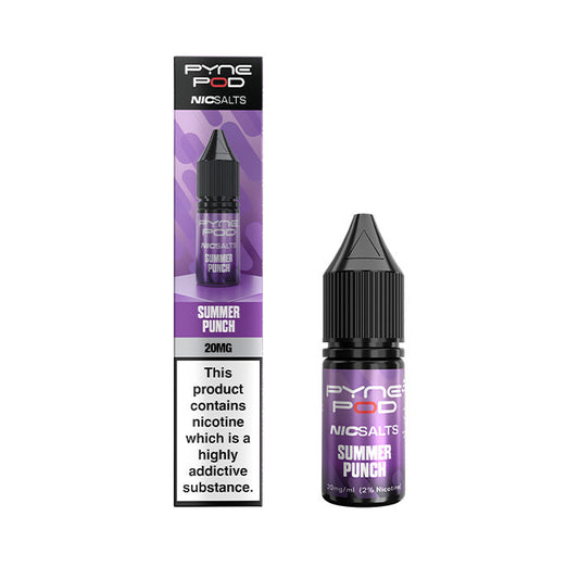 Summer Punch Pyne Pod Nic Salt E-Liquid and Box
